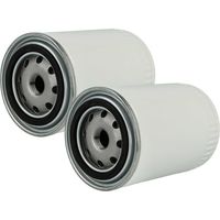 vhbw 2x Filtro aceite compatible con CASE Construction 1700 1737 tractor
