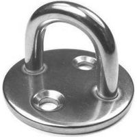 Pontet platine ronde inox A4