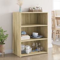 Buffet, Bahut, Armoire de rangement chêne sonoma 70x41x93 cm bois d'ingénierie FR155774 DESIGN IN