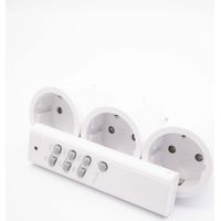 Intertechno Funk Steckdosen IT3-2300 mit Handsender Smart Home 3er Set Steckdose