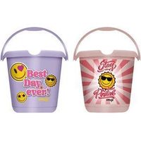 Eimer keeeper ilvie 10 Liter Polypropylen Emoji Positiv