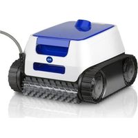 GRE - Robot piscine ER230 - Entretien fond, parois et lignes d'eau - Piscine enterrée ou hors-sol paroi rigide 9x4m - Autonomie 2h