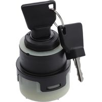 Ignition Switch With 2 Keys Compatible with JCB New Holland NH Case JCB 3CX 4CX - 9 stitches - 701/80184 50988 85804674 -Lawn Mower Tractor Ignition Switch