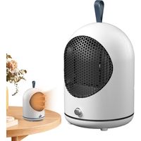 Kleine Radiateur, Binnen Radiateur Verwarmingsventilator voor Kleine Kamers 500W Persoonlijke Onder-Bureau Verwarming, Multifunctionele Kantoorverwarming, Elektrisch Model