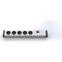 Ehmann Regleta universal 5 tomas gris 3600W