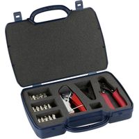 Kit di montaggio Schwaiger nero 15 connettori F coassiali