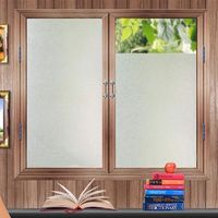 Sichtschutzfolie, UV-Schutzfolie, getönte Fensterfolie, mattierte Milchglasfolie, elektrostatische Folie, Mattglaseffekt-Fensterfolie fürs Büro FLITI