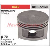 GT 02 A Motorhacke Kolben Ø 70mm DAYE 022870