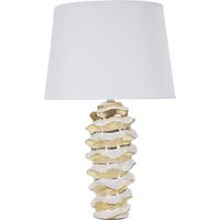 Tischlampe belideco Space weiß 53 cm 40 W Keramik