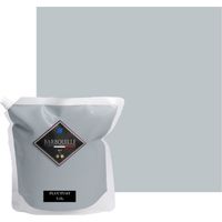 Peinture acrylique velours murs et plafonds 2,5L Gris Clair Fluctuat
