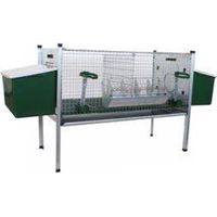 Eko clapier 200003 Ropet 2 compartiments 102/162x51x42/80cm - 1 Kg