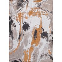 Tapis de salon Fresque Gallery Collection 280x390 cm - Middle Of - Couleurs Vives, Design Artistique, Inspiré d'un Atelier de Peinture