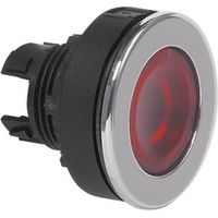 BACO L23CA02 Pulsante Anello frontale in metallo, cromato Verde 1 pz.
