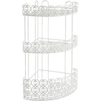 Estante para baño Florenz Angol.3P 25X25 H 51 Metaltex