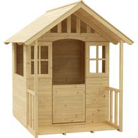 Zwerkules Villa Kinder Spielhaus für den Garten Holz
