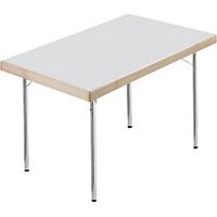 kaiserkraft Tavolo pieghevole basamento a 4 gambe 1200 x