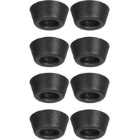 8x Patin glisseur 13 x 6mm pied meuble chaise universel conique rondelle cale plastique