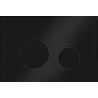 KK-POL M11 panneau de commande noir mat pour WC