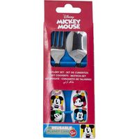 SET 2 CUBIERTOS METALICOS MICKEY