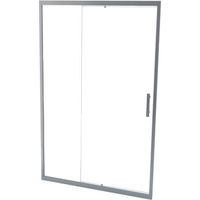 ONDEE - Mamparas de baño EKLA - Mamparas de baño giratoria - Vidrio templado - Acabados cromados - 120x185x0,6cm