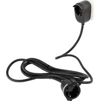 REV 0016150514 Strom Verlängerungskabel Schwarz 5.00 m H05VV-F 3G 1,5 mm²
