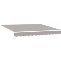 Maison Exclusive - Toile de rechange pour auvent Gris clair 3,5 x 2,5 m Polyester