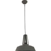Mexlite - suspension - Eden - gris - métal - Ø 42cm - E27 -