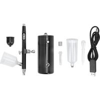 Kit aérographe pistolet de pulvérisation Portable Rechargeable sans fil pour manucure décoration de gâteau bricolage