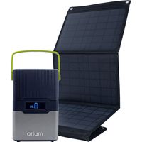 Orium - Pack Station d'énergie portative IZYWATT 250 et panneau solaire 30W