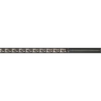 Broca espiral agujeros profundos DIN 1869 Tipo TS D.5mm HSS Vástago cilíndrico Serie 1 TECWERK