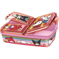Fiambrera infantil múltiple con 3 compartimentos de Hello Kitty and Friends