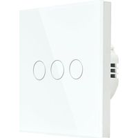 BUNTHAUS PA Interrupteur tactile intelligent, aucun fil neutre requis, aucun condensateur requis, peut être utilisé avec Ale