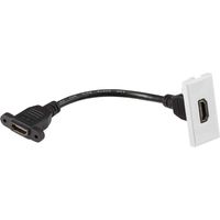 Knightsbridge NETHDMIWH Modulo di uscita HDMI, bianco, 25 mm x 50 mm