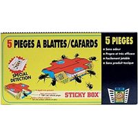 Sticky-box Kakerlakenschutz Vorlage 5er Set effizient und sicher