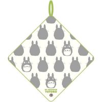 MON VOISIN TOTORO SERVIETTE DE TOILETTE MAINS BIG TOTORO SILHOUETTE 33 X 33 CM MARUSHIN 1025011900