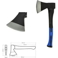 Ascia Geko fiberglass axe 800g 39 cm