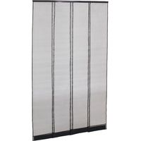 Moustiquaire rideau porte Passages Intensifs - L 130 x H 230 cm Noir