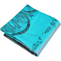 Le linge de Jules Tovaglia, Poliestere, Blu, Rotonda 160 cm