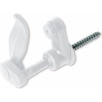 Afbat – Arrêt de volet marseillais composite L130 – Butée orientable – Résistance accrue – Amortisseur en caoutchouc pour protection