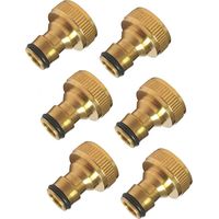 Nez de robinet laiton 6 pièces 25mm pour raccord de Tuyau de Robinet