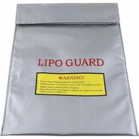 Feuerfeste Sicherheitstasche für LiPo-Akkus, 300 x 230 mm Explosionsgeschützte RC-Modelle
