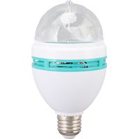 Lampadina danzante Base E26 RGB Cambio automatico Sicuro Stabile ABS PC Rotante per Feste Bar Matrimoni 85‑260 V