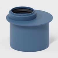 PoloPlast Übergangsrohr kurz PKRK Polo-Kal NG DN 90/50