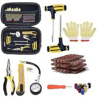 Car Tire Repair Kit Puncture Plug Tools Tyre Puncture Emergency For Tire Strips Stiring Glue Repair Tool Kit Car Accessories