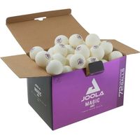 Joola Magic ABS Tischtennisbälle, 72 Stück – Weiß