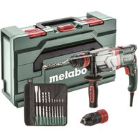 Metabo Multihammer UHEV 2860-2 Quick Set inkl. SDS-Plus Bohrer/Meißel im Koffer