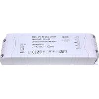 Driver de LED 55W, 27-42VDC, 1300mA, DALI Dimmable