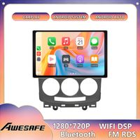 AWESAFE 4G Autoradio Android 13 4GB+64GB für Mazda 5 (2005-2010) 9'' Touchscreen mit CarPlay GPS Bluetooth Android Auto