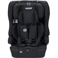 Silla de auto - NANIA - RIO - Grupo 1/2/3 - 76-150 cm - I-Size - Reductor - Negro