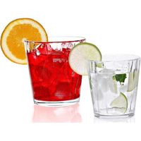 Vidivì set 12 bicchieri tintoretto 6 acqua da 42 cl + 6 vino da 34 cl in finissimo vetro.